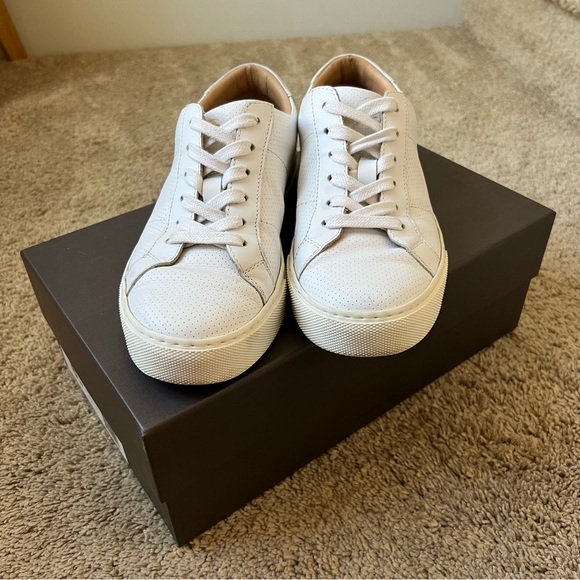 GREATS Royale Perforated Leather Sneakers - Picture 3 of 10